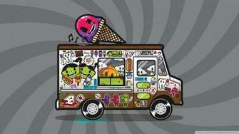 Ice Cream Cartoon Wallpaper