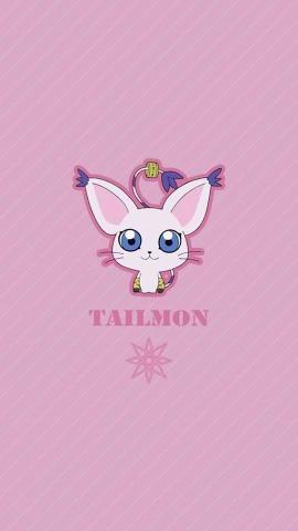 Tailmon Chibi Luz Digimon Adventure Tri Wallpaper
