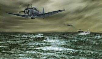 Wallpaper Airplane Aircraft Carrier The Vb Pilots From