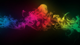 Colorful Smoke Background Wallpaper
