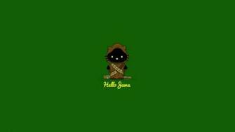 Abstract Star Wars Minimalistic Hello Kitty Solid