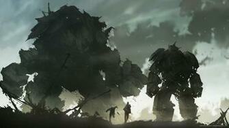 HD Golem Vs Mech Wallpaper