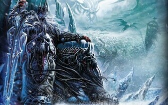 Lich King Arthas HD Wallpaper Desktop Background