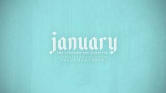 January Desktop Calendar Wallpaper Paper Leaf