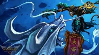 Jade Dragon Wukong Chinese Wallpaper Leaguesplash