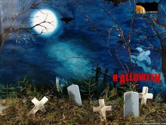 Tumba De Halloween Computer Wallpaper With Sound