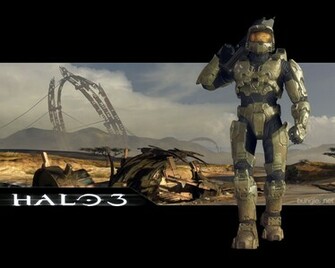 Wallpaper Master Chief Destruction Myspace Background