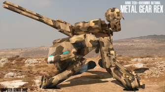 Metal Gear Rex Desert Deployment By Computergenius