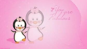 Wallpaper Cute Penguin By Lauraclover