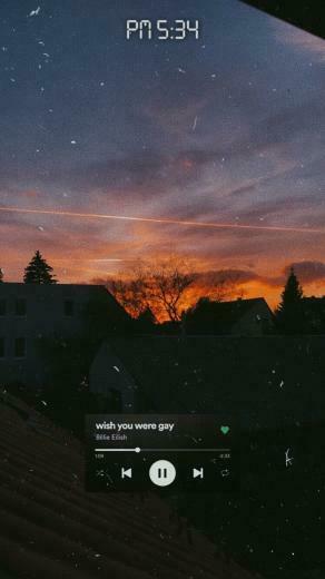Wish You Were Gay Playlist In Billie Eilish Wallpaper