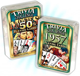 Amazon Flickback Media Inc Trivia Playing Cards