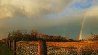 Rainbow After The Storm Kansas Wallpaper Allwallpaper In
