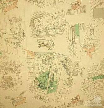 Vintage Mermaid Wallpaper