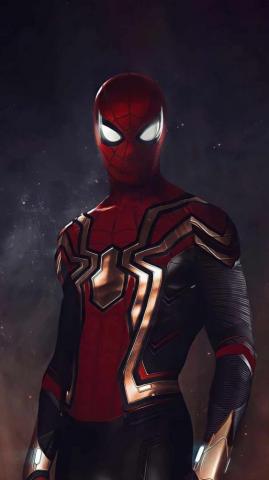 Spider Man No Way Home Integrated Suit iPhone Wallpaper
