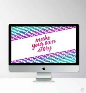 Make Your Own Story By Hallmark Font Designer Lila S Desktop