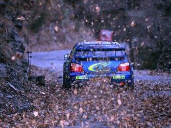Rally Car Leave Effect HD Widescreen Wallpaper