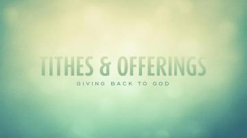 Best Tithe Powerpoint Background