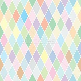 Stockfresh Comharlequin Pale Diamond Pattern Vector Illustration