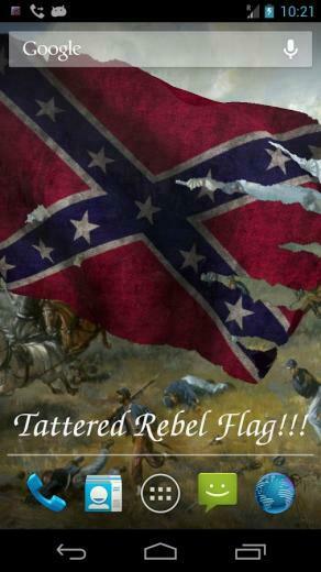Rebel Flag Live Wallpaper Android Apps On Google Play