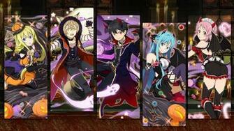 Halloween Gacha Wallpaper Sao Memory Defrag By Kaz Kirigiri On
