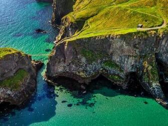 Wallpaper Rope Bridge Ulster Northern Ireland Photos