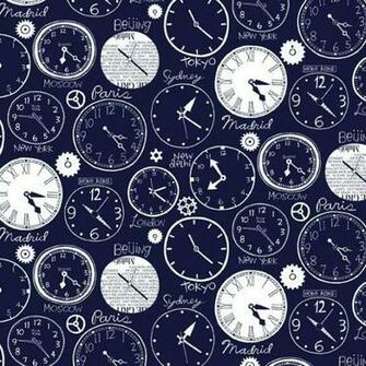 World Clocks Wallpaper Digital Papers