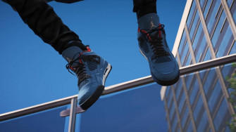 Cactus Jack Travis Scott Jordan Jumping On Railing