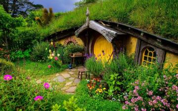 Hobbiton HD Wallpaper Background Image