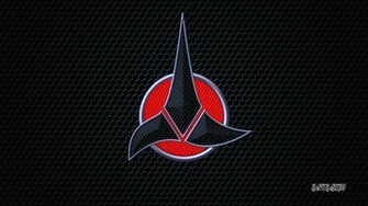Klingon Symbol Techno Emblem By Dave