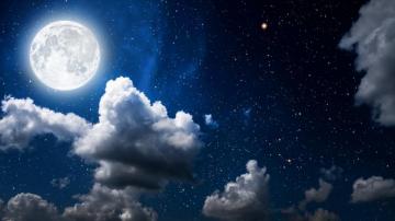 Full Moon Texture Wallpaper