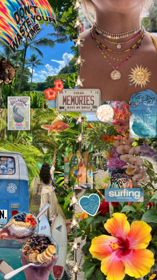 Summer Collage Wallpaper