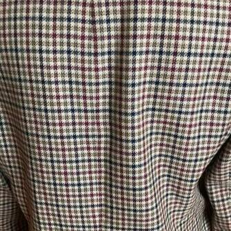 Pendleton Tan Background Olive Burgundy Navy W Wool Velvet