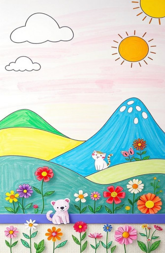 Cute Drawing Wallpaper