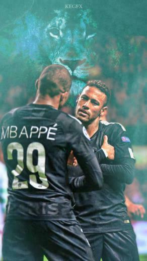 Kylian Mbappe Neymar Jr Mobile Wallpaper By Newgengfx