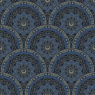 World Menagerie Jasmyn Plates L X W Wallpaper Roll