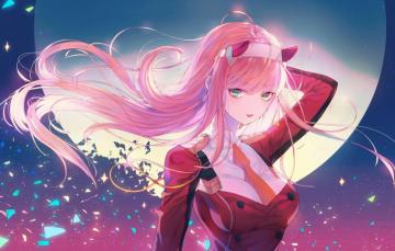 Wallpaper Girl Hair Anime Art Darling In The Frankxx Image