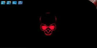Skulls Red Intel Skull P55 Leandrojvarini