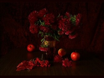 Still Life Red Wallpaper