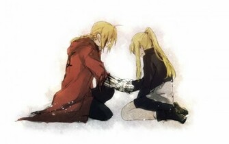 Edward Elric Wallpaper Winry Rockbell Full