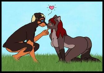 Furry Love Hot Girls Wallpaper
