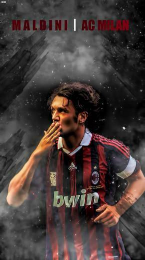 Paulo Maldini Ac Milan Lockscreen