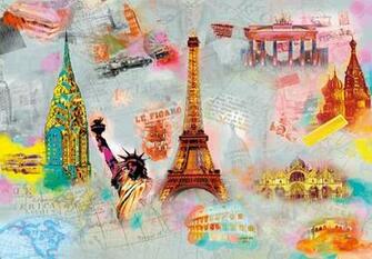 Wall Mural Photo Wallpaper Around The World P
