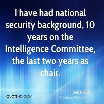 Have Had National Security Background Years On The Intelligence