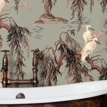 Zeus Wallpaper Eau De Nil House Of Hackney