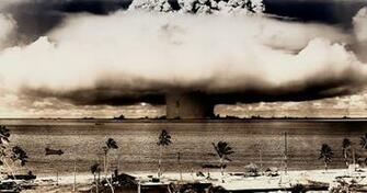 Atomic Bomb Test Desktop Wallpaper