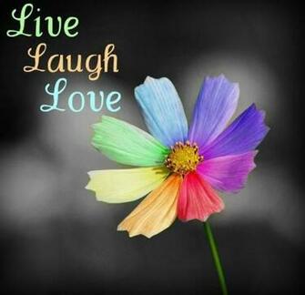 Live Laugh Love Wallpaper Wallpapercolors Flower