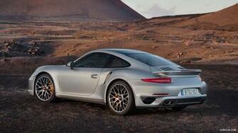 Porsche Turbo S Coupe Rear HD Wallpaper