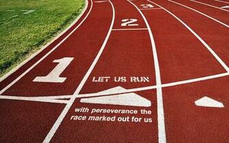 Christian Wallpaper Track Marked Perseverence
