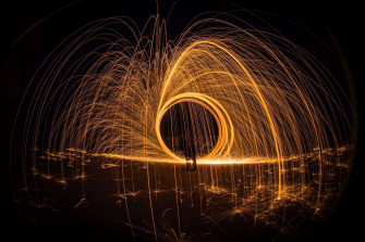 Abstract Art Artistic Celebration City Dark Design