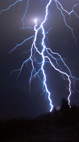 Lightning Wallpaper Top Background